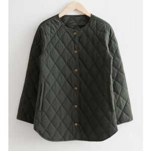 & other stories quilted jacket